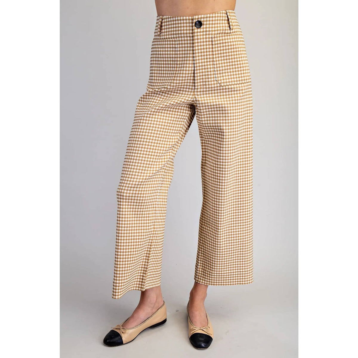 Golden Hour Gingham Pants