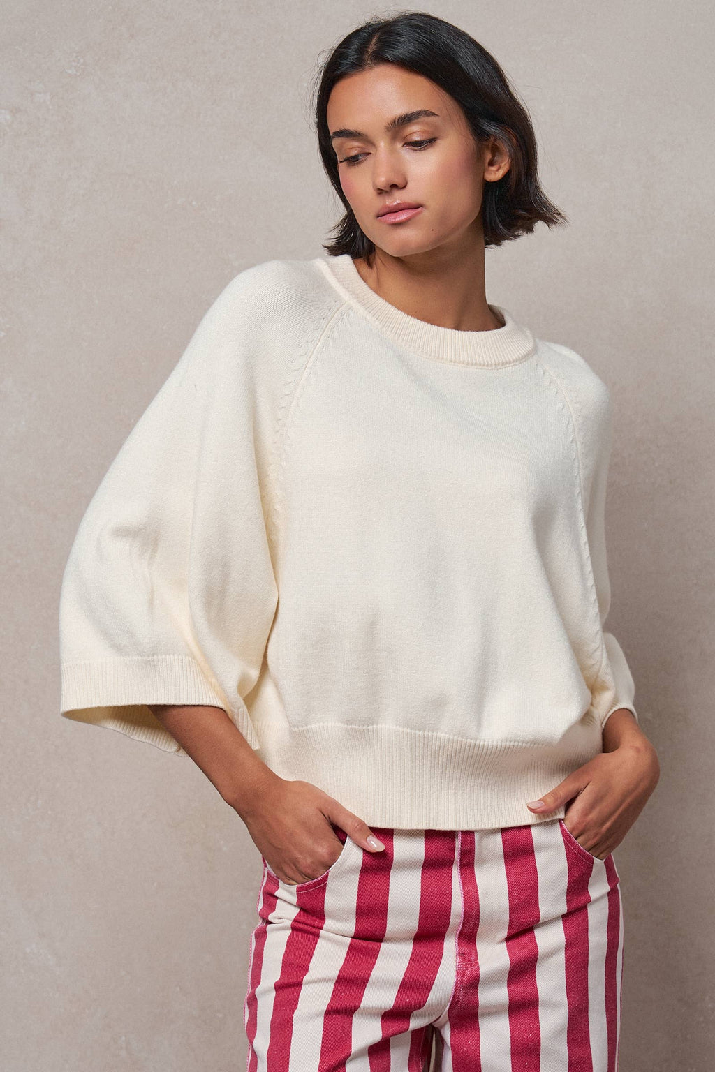 COMING SOON - The Simple Batwing Sleeve Sweater