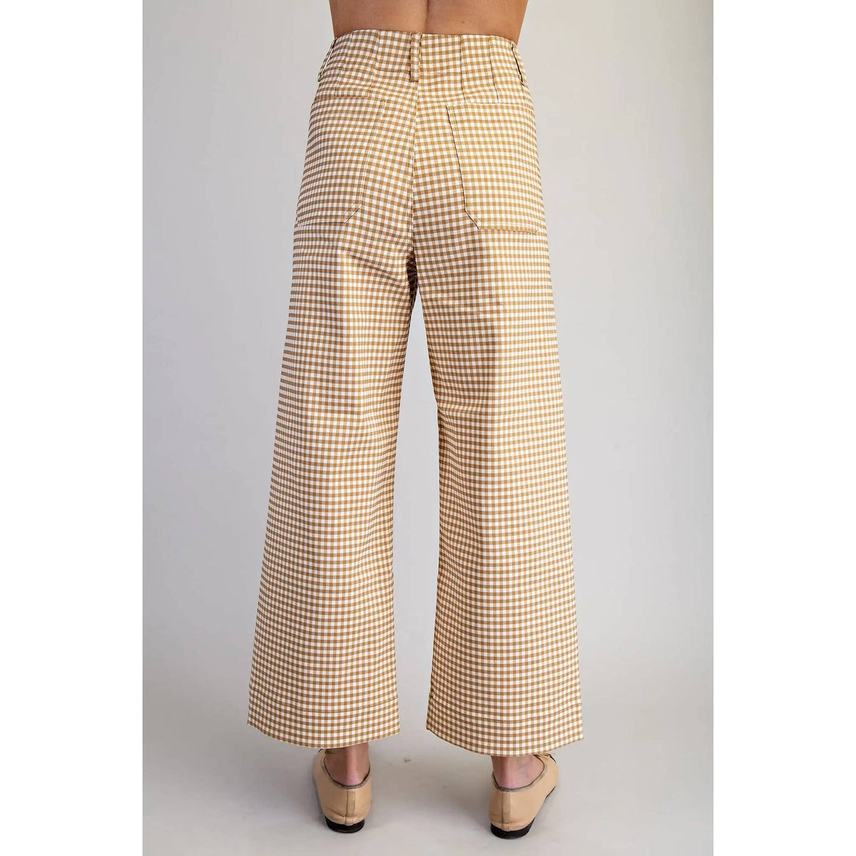 Golden Hour Gingham Pants