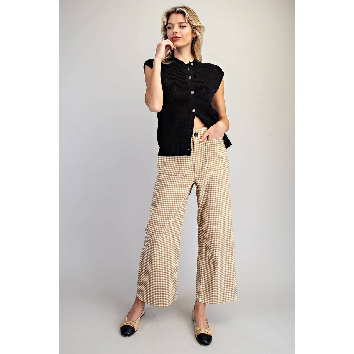 Golden Hour Gingham Pants