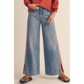 COMING SOON - Heritage Stripe Retro Wide Leg Denim